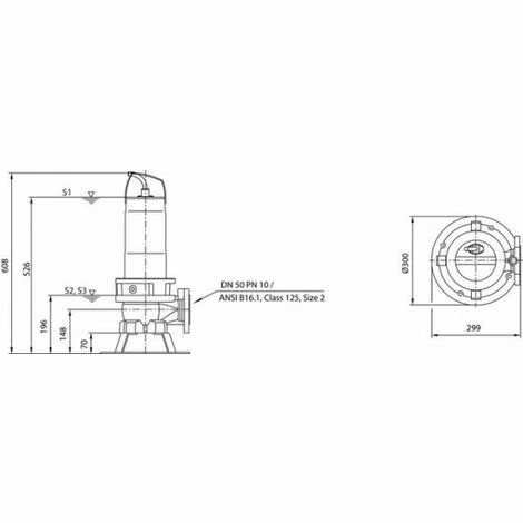 Wilo Abwasser-Tauchmotorpumpe Rexa FIT V05DA-126/EAD1-2-T0015-540-A, # 6064585 2 Wilo Abwasser-Tauchmotorpumpe Rexa FIT V05DA-126/EAD1-2-T0015-540-A, # 6064585 – Bild 2