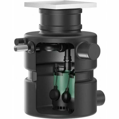 Wilo Schmutzwasser-Hebeanlage DrainLift Box 40/10DS,o40,230V, 0.6kW 1 Wilo Schmutzwasser-Hebeanlage DrainLift Box 40/10DS,o40,230V, 0.6kW