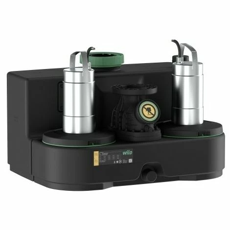 Wilo Abwasser-Hebeanlage DRAINLIFT SANI-L.12M/1, 230V, S3, MS-L, Schuko 1 Wilo Abwasser-Hebeanlage DRAINLIFT SANI-L.12M/1, 230V, S3, MS-L, Schuko