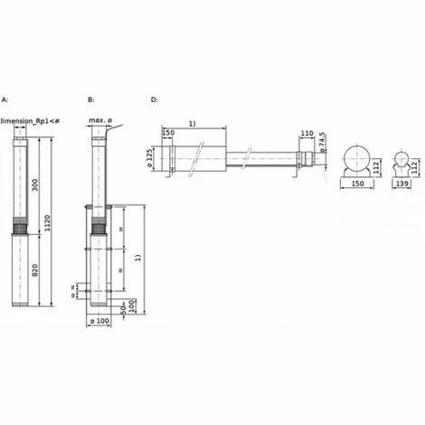 Wilo Unterwassermotor-Pumpe Sub TWU 3-0504-HS-I Rp 1 1, 5kW, # 6064285 2 Wilo Unterwassermotor-Pumpe Sub TWU 3-0504-HS-I Rp 1 1, 5kW, # 6064285 – Bild 2