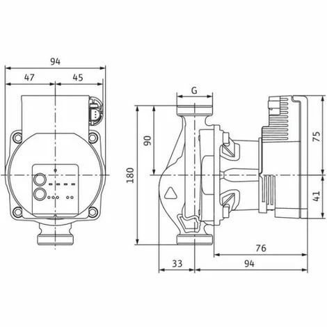 WILO Nassläufer-Hocheffizienzpumpe Varios PICO 25/1-7,1x230V, 38W 2 WILO Nassläufer-Hocheffizienzpumpe Varios PICO 25/1-7,1x230V, 38W – Bild 2