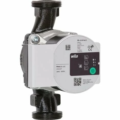 Wilo Para RS 25/6 180 Hocheffizienz Heizungspumpe 1 Wilo Para RS 25/6 180 Hocheffizienz Heizungspumpe