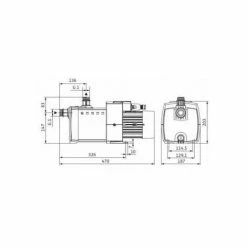 Wilo Hochdruck-Kreiselpumpe HiMulti 3 3-25 P,G1,1x230V,500W -pump Shop 55893832 3